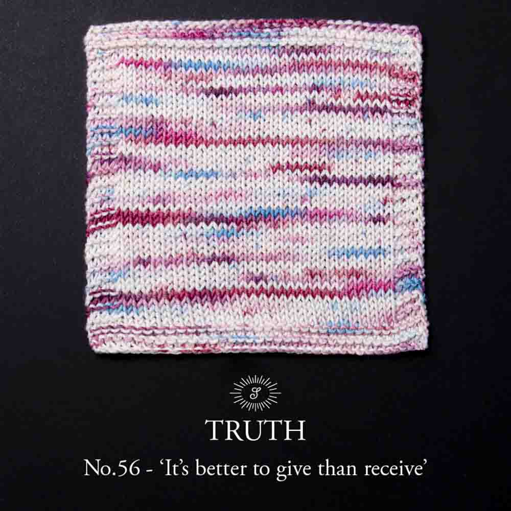 Simy's Truth SOCK 56 It's better to give than to … 100 gram - Afbeelding 2