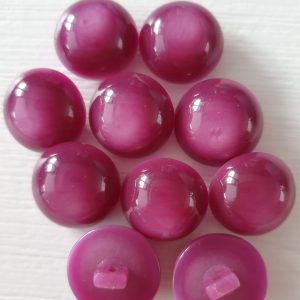 Paarse bolle knopen 10 stuks