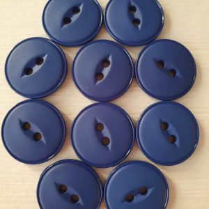 Blauwe knopen 10 stuks