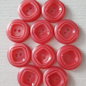 Roze knopen 10 stuks