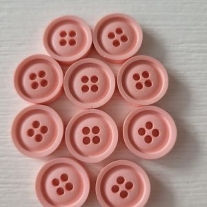 Roze knopen 10 stuks