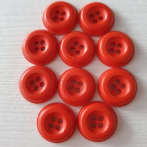 Rode knopen 10 stuks