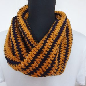 Enkele col blauw - geel