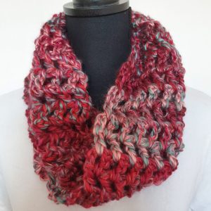 Enkele col rood roze