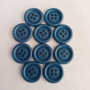 Blauwe knopen 10 stuks