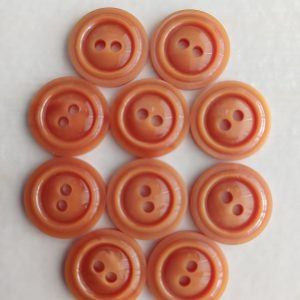 Bruine knopen 10 stuks