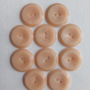 Crème knopen 10 stuks