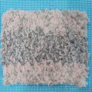 Superzacht knuffeldoekje grijs - roze