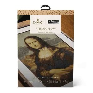 DMC Kruissteek kit Mona Lisa - Museum Collectie