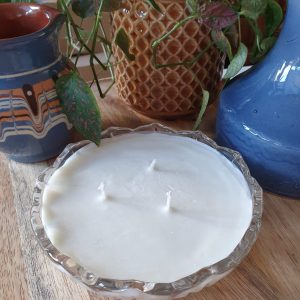 Bonbonschaaltje soja wax kaars