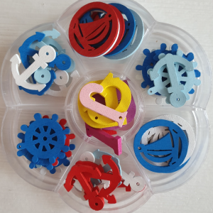 Maritiem houten knopen