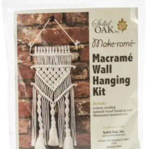 Macramé muurkleed pakket - Kwasten en spiralen