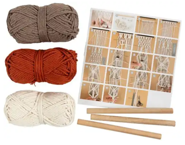Macramé plantenhanger pakket - Afbeelding 3