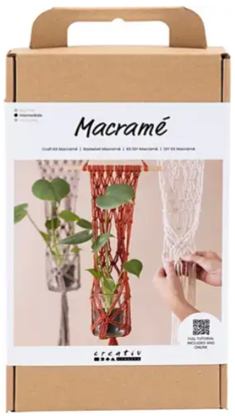 Macramé plantenhanger pakket
