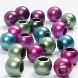 Metallic kralen 10 mm 145 stuks