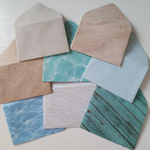 Beach mini enveloppen 8 stuks