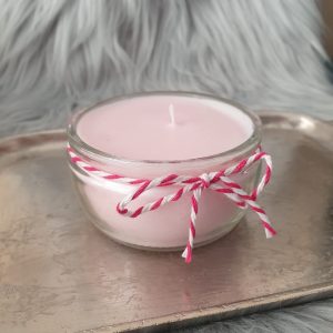 Glazen schaaltje Flower Rose