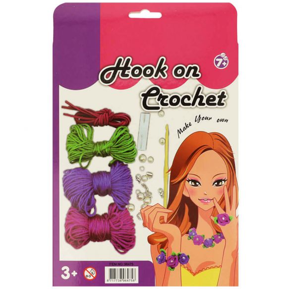 Haakpakket amigurumi sieraden met bloemen - Afbeelding 2