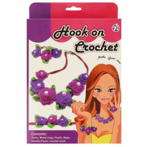 Haakpakket amigurumi sieraden met bloemen