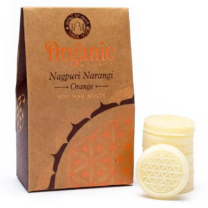 Smeltkaarsjes – wax melts Sinaasappel