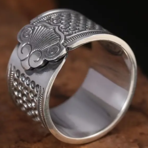 Zilvergrijze Verstelbare Vingerhoed