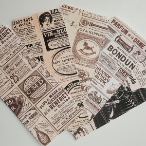 Vintage cash enveloppen