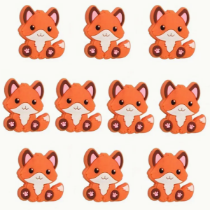 Naaldstoppers set 2 stuks vosjes